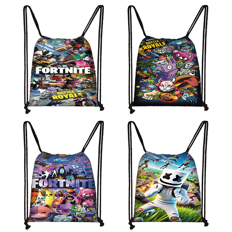 Outdoor Sport Backpack - Zaino con coulisse stampato per bambini,