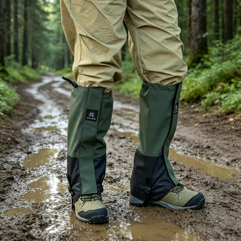 Outdoor Sport Leggings - Ghette Impermeabili per Escursionismo, Caccia, Arrampicata,