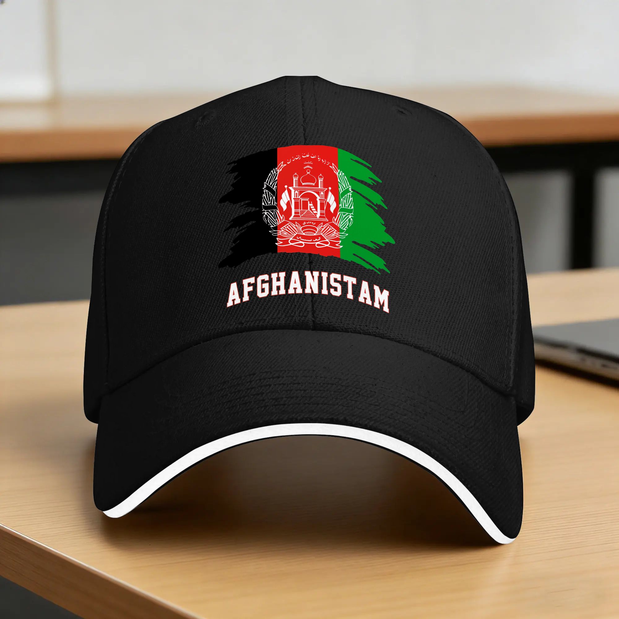 Outdoor Sport Ideas - Cappellino da Baseball con Bandiera dell'Afghanistan,