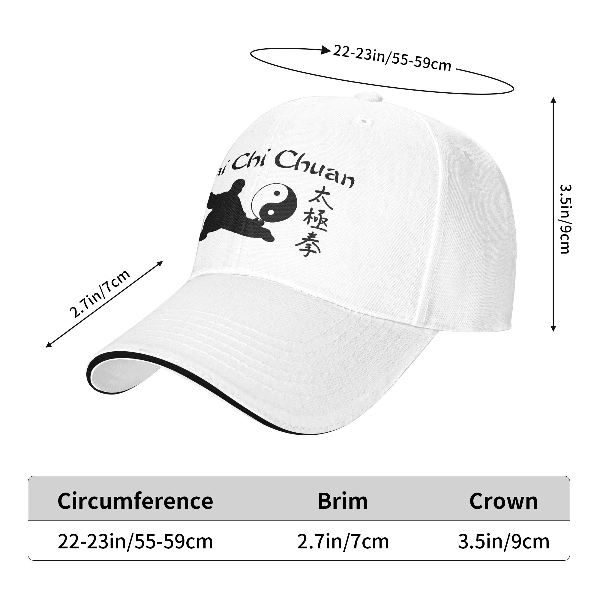 Outdoor Sport Ideas - Cappellino da Baseball Tai Chi Chuan