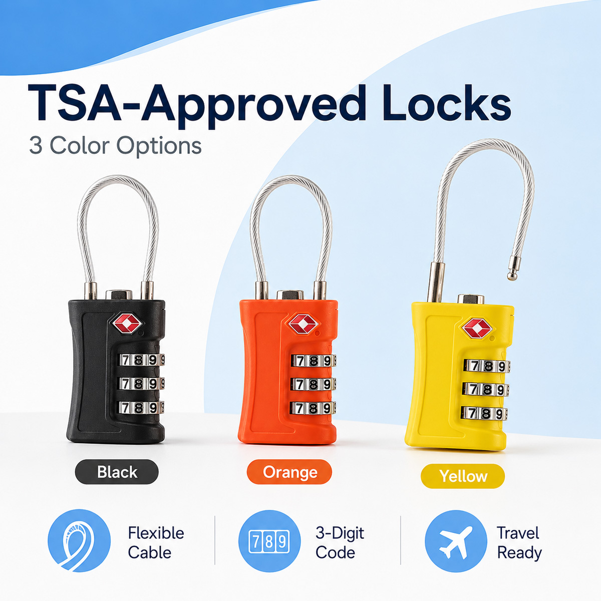 Lucchetto TSA Approvato con Co - Outdoor Sport Backpack recensione e prezzo