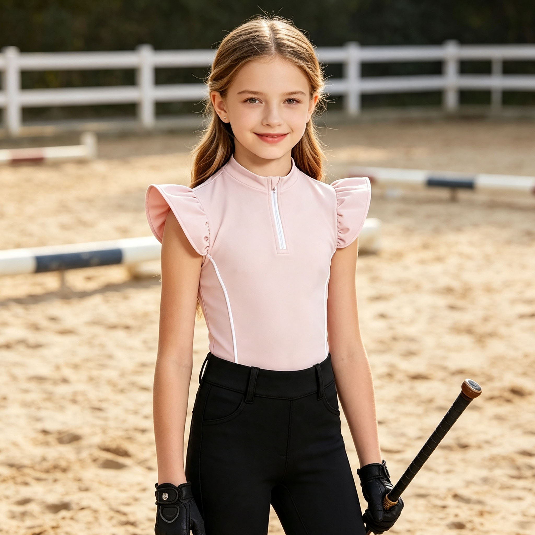 Maglietta da equitazione per b - Polo Shirt Equestrian recensione e prezzo