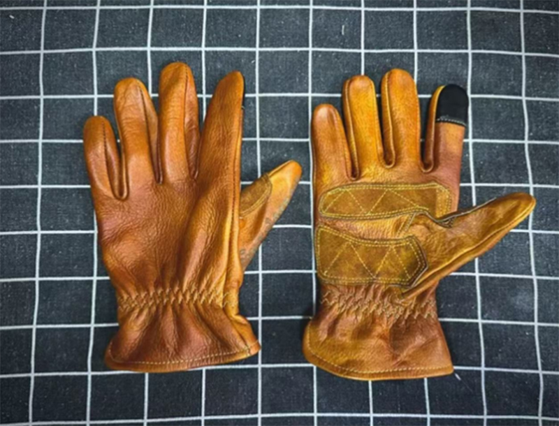 Guanti da moto retrò in vera p - Horse Riding Glove recensione e prezzo