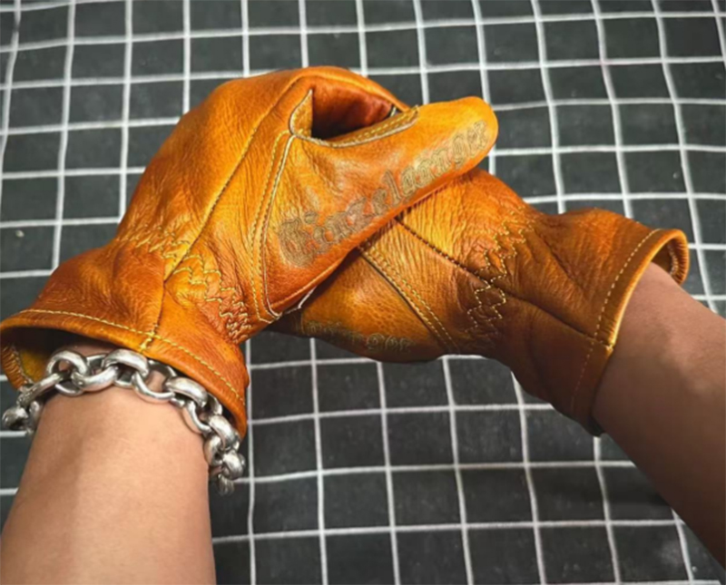Guanti da moto retrò in vera p - Horse Riding Glove recensione e prezzo