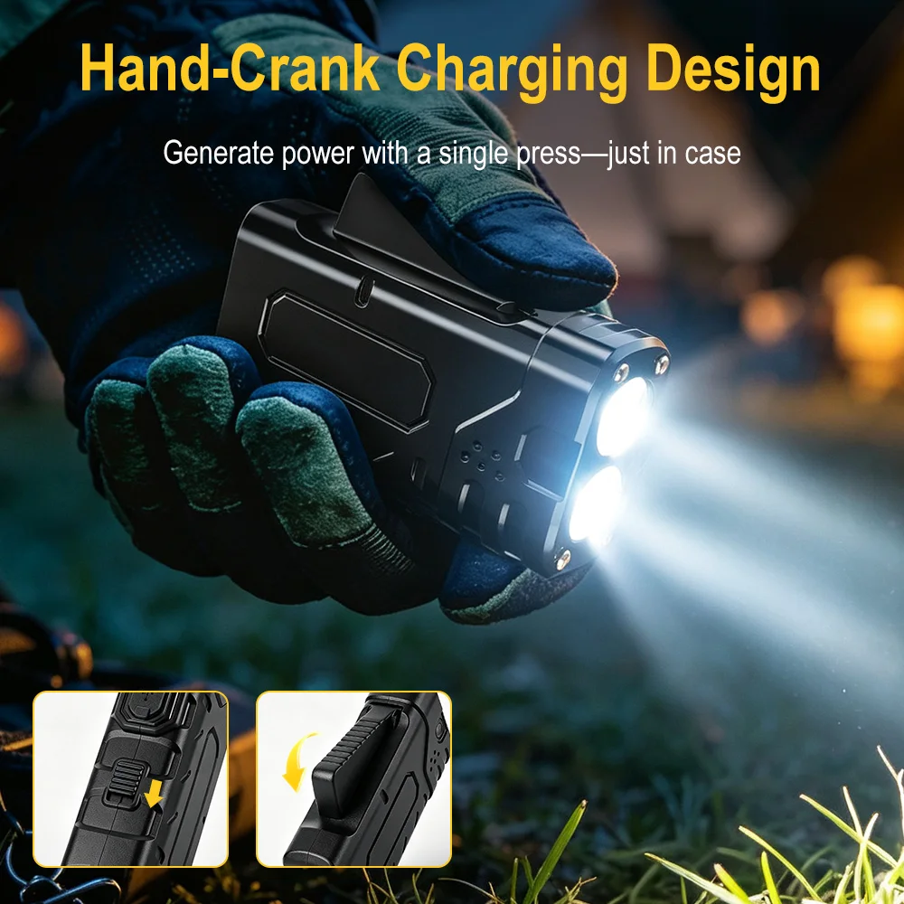 BORUIiT Torcia LED EDC a Manov - Outdoor Sport Gear recensione e prezzo