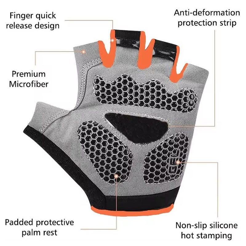 Guanti mezze dita antiscivolo  - Horse Riding Glove recensione e prezzo