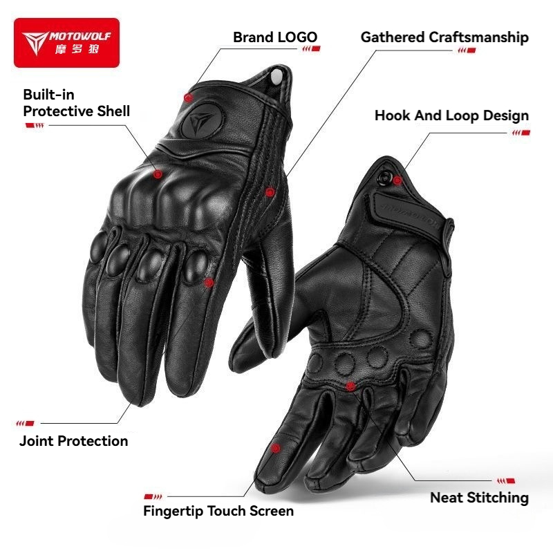Guanti da Moto MOTOWOLF in Pel - Horse Riding Glove recensione e prezzo